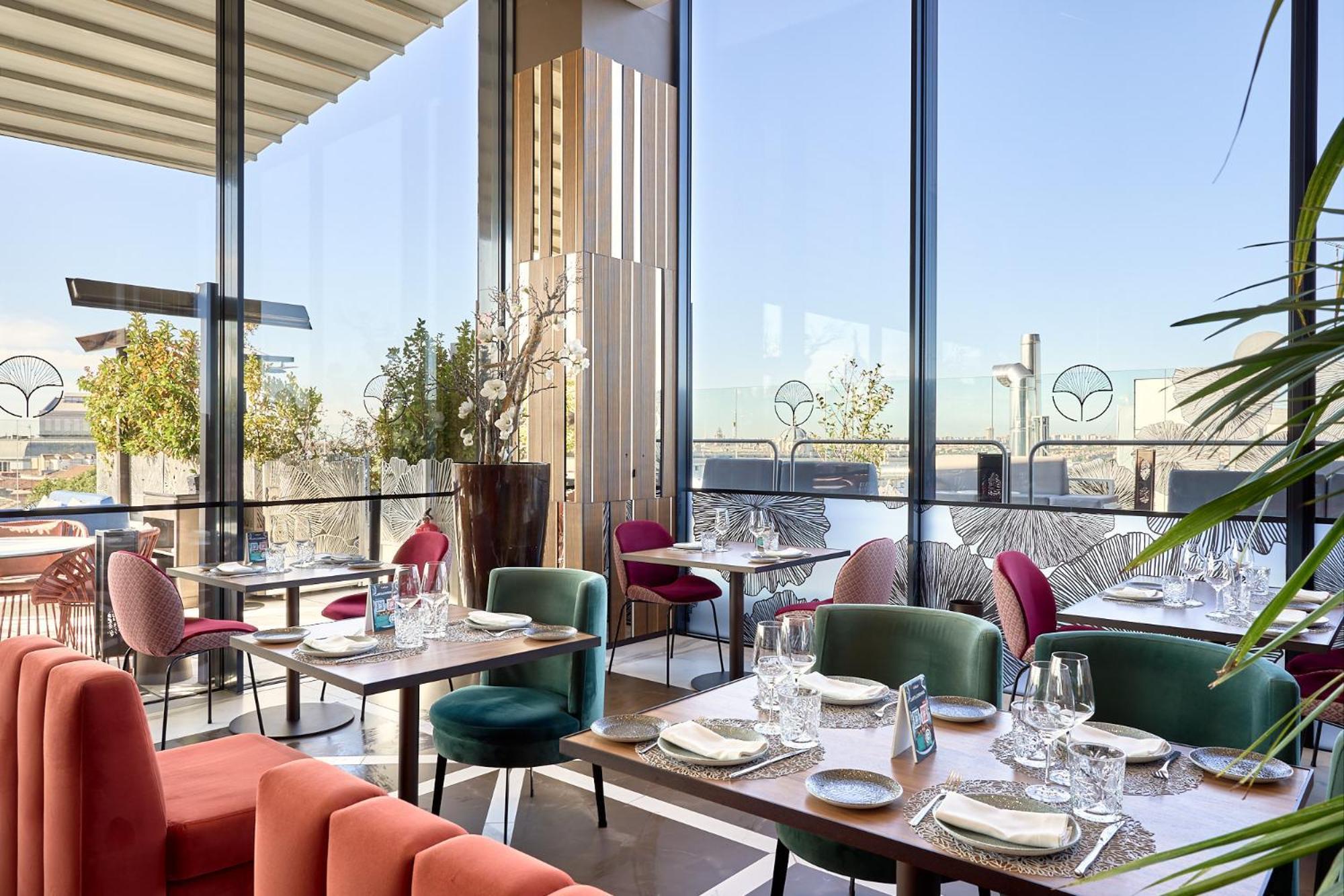 Vp Plaza Espana Design Madrid Exterior photo Restaurant